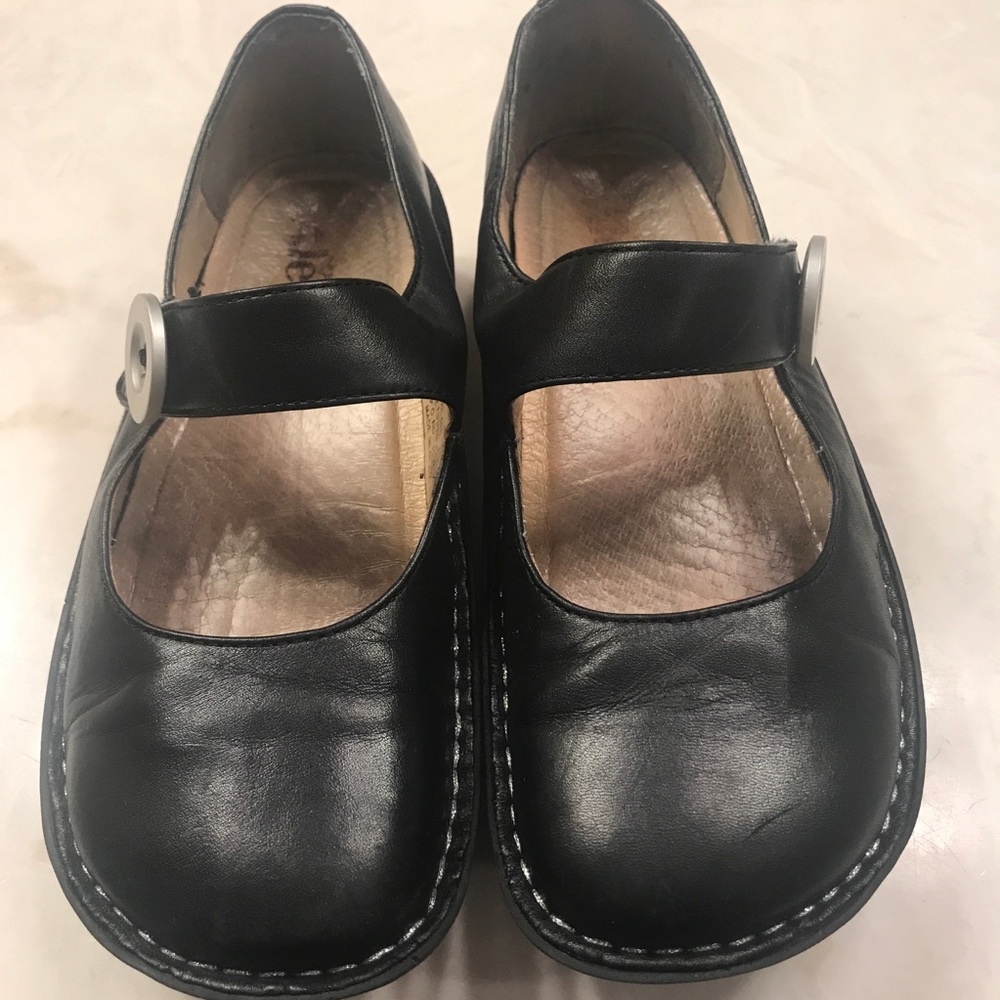 Allegria Paloma black leather